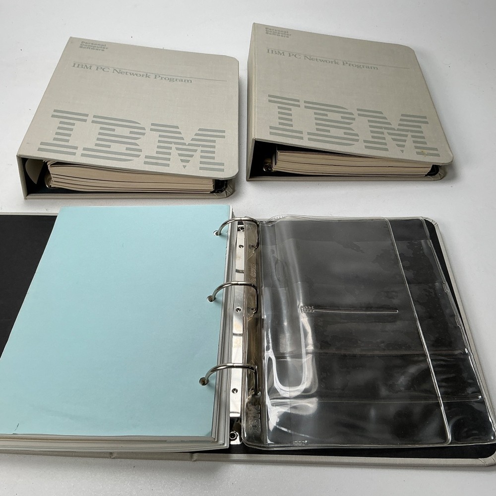 IBM Disk Operating System and PC Network Program Guides No Software