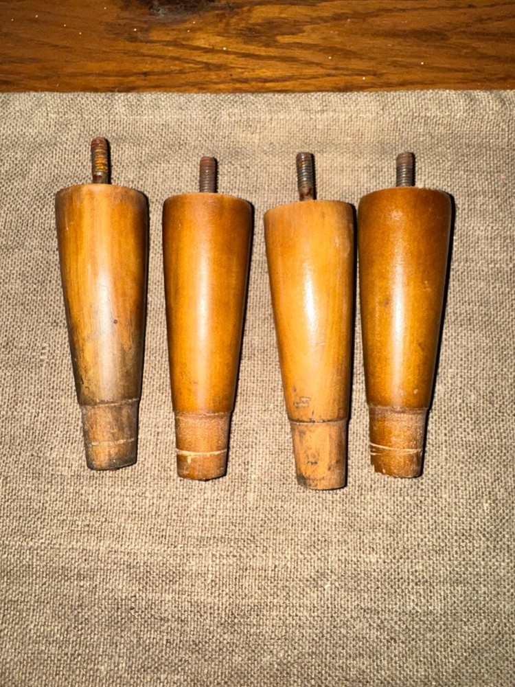 Vintage Stool/Table Legs, 5” Long, 4 Total MCM