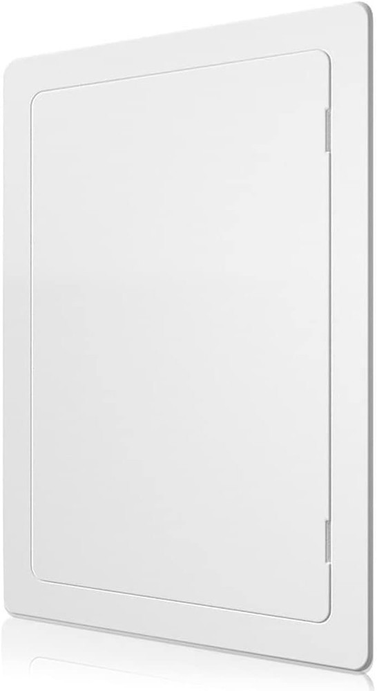 Drywall Access Panel - 12" x 16" White Heavy-Duty Plastic Cover