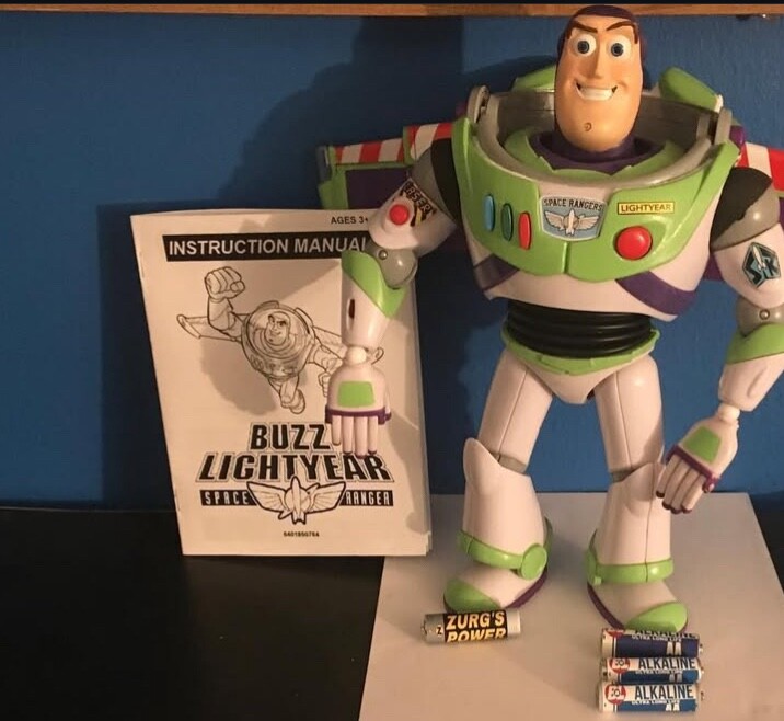custom Toy Story Buzz Lightyear INSTRUCTION MANUAL replica