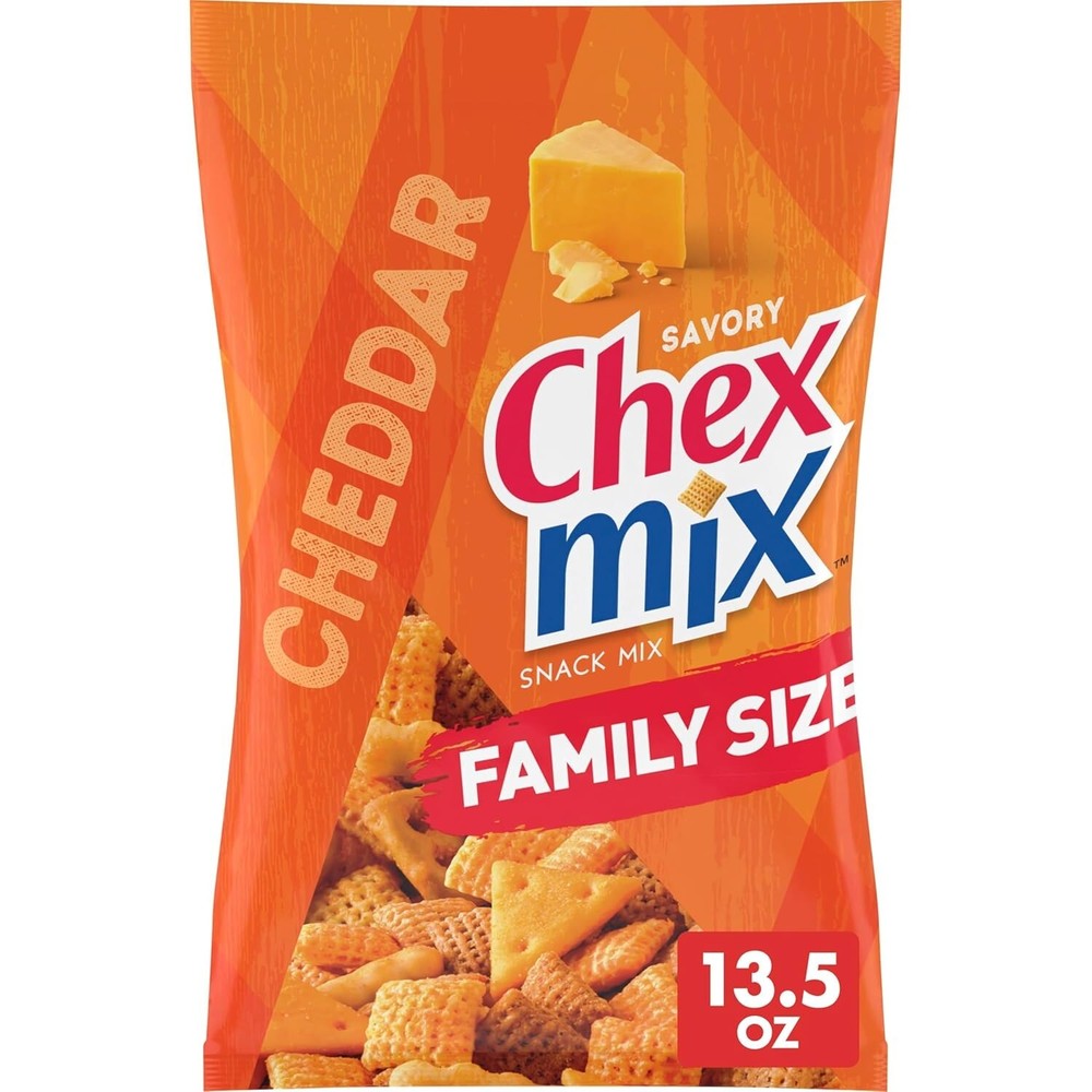 Chex Mix Savory Cheddar Snack Mix, 4.5 OZ