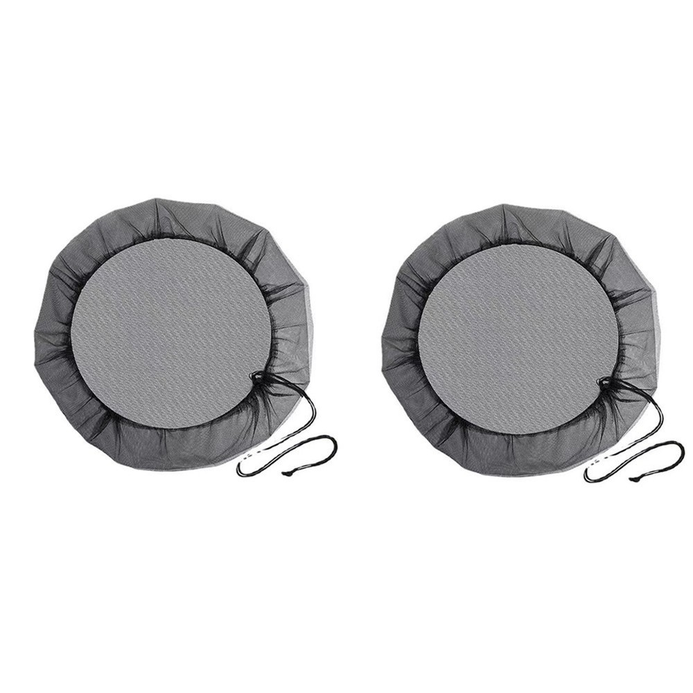 Utility Drawstring Rain Bucket Net Effective Coverage Against Dirt and Flies