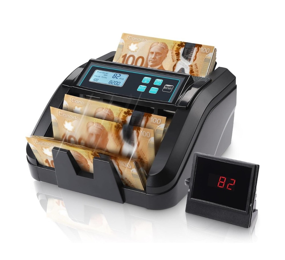 MUNBYN Money Counter Machine Canadian