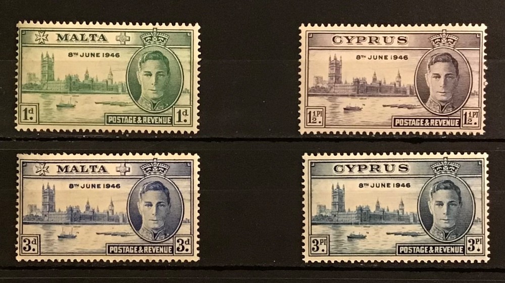 George VI Commonwealth Omnibus issue 1946 MNH Gen2