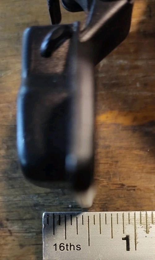 (8 Pack) JQK Soft Closing 1/2" DEEP Partial Overlay Black Finish