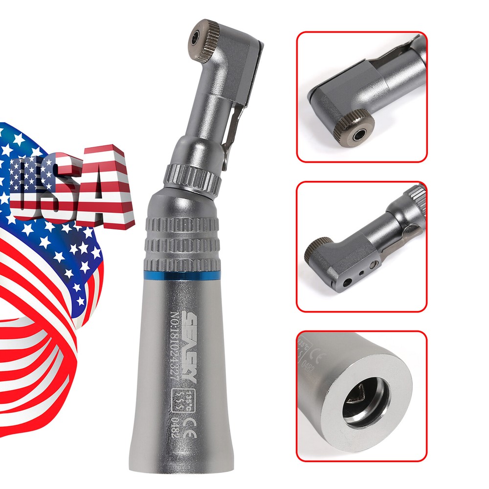 NSK Style Dental Slow Low Speed Contra Angle Handpiece Latch E-Type Attach YP