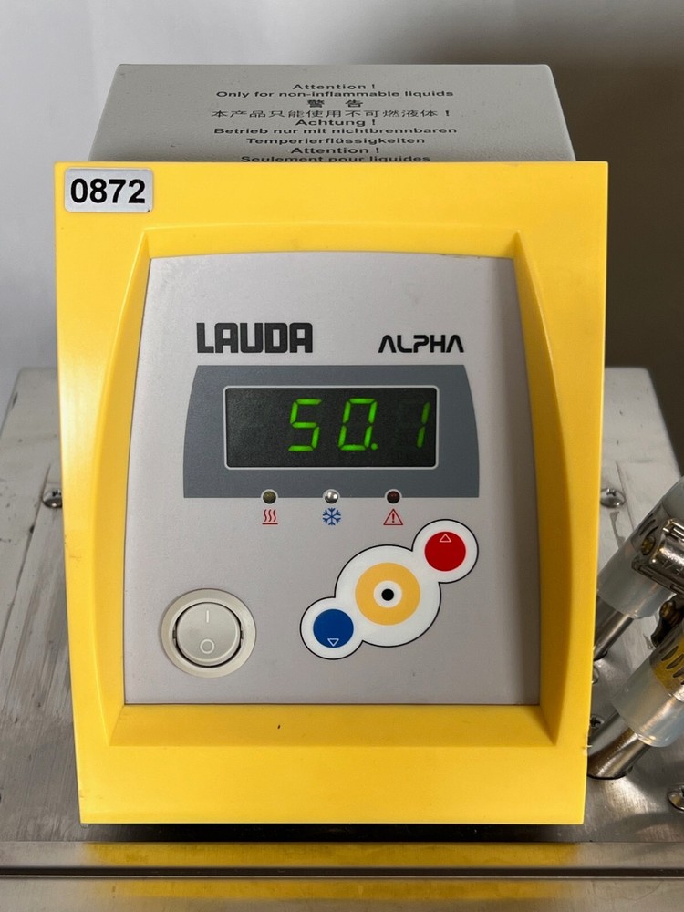 Tested Lauda Alpha RA 8 Chiller Refrigerated/Heating Circulators -25C - 100C