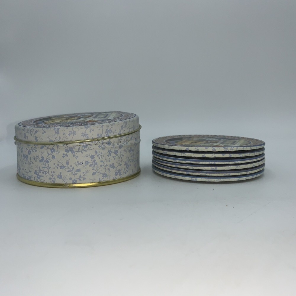 Drink Coaster Set With Holder Set Of 6