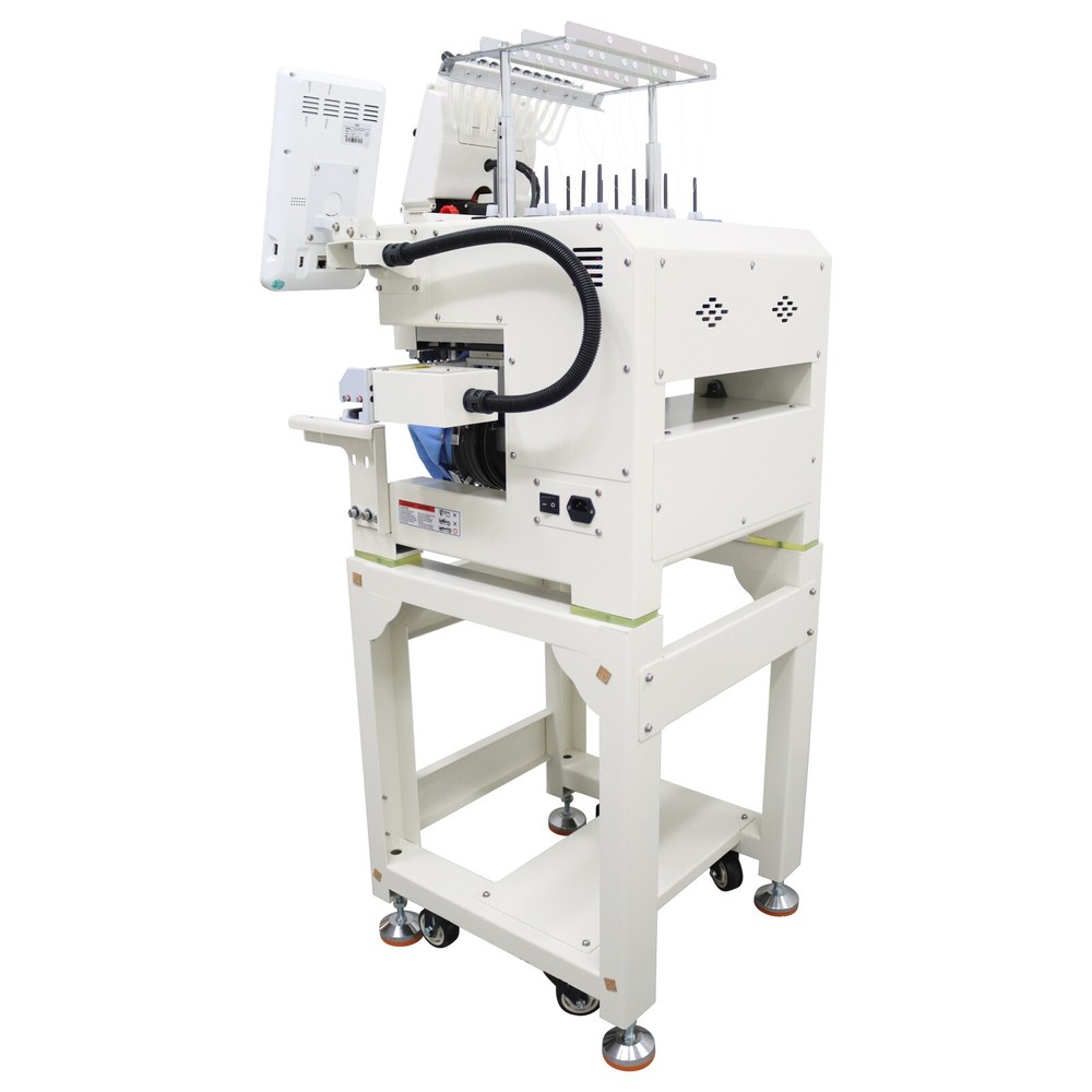Commercial Automatic Embroidery Machine 110V-220V Single Head 12 Needles