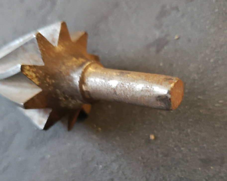 Antique Conical Pipe Reamer Burring Tool Head