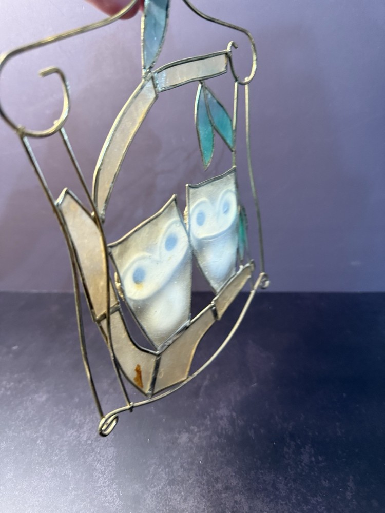 Vintage Owl Suncatcher