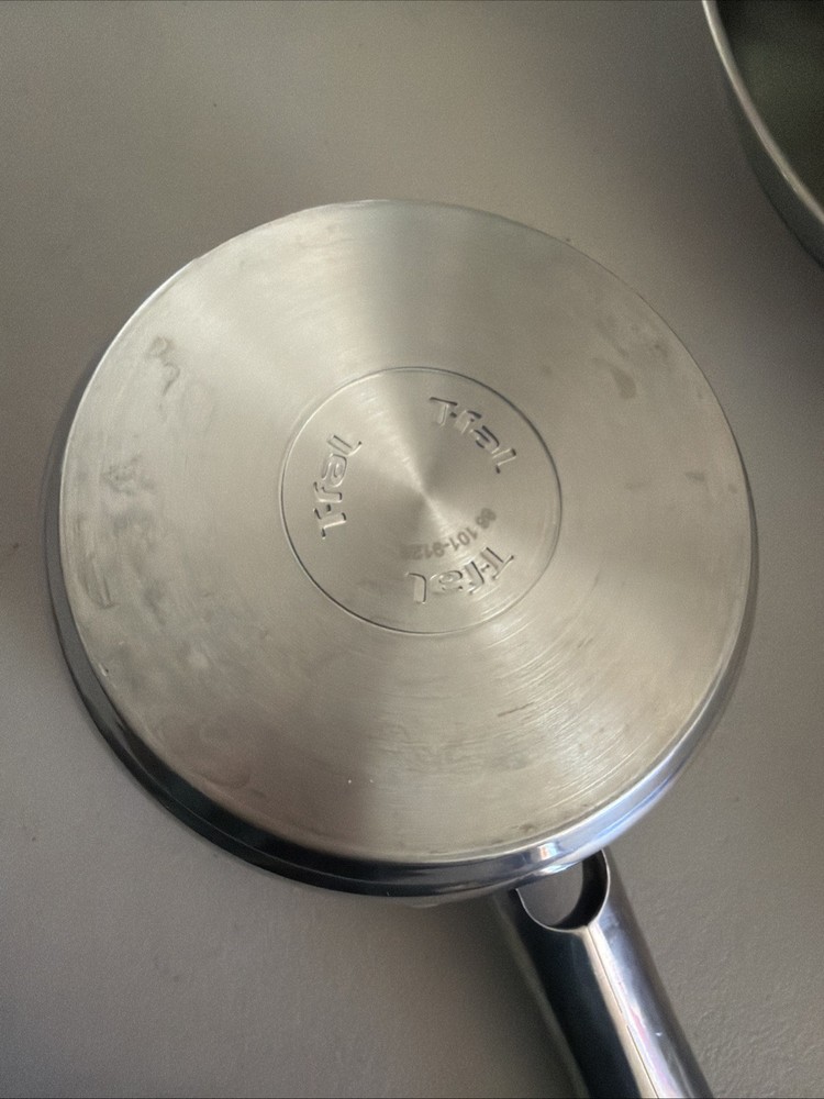 3pc T-Fal Stainless Steel Pans Pot Bundle