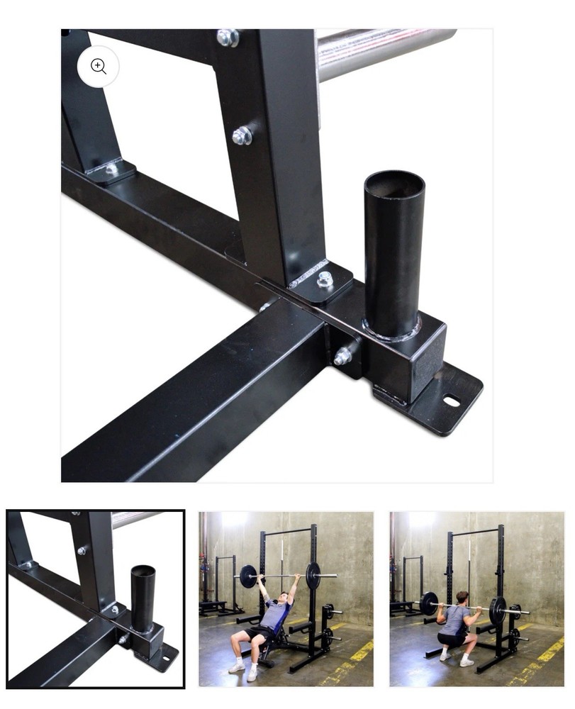 DELUX SQUAT RACK Multi-Functional Power Cage with Pull-Up Bar *DELIVERY AVAIL*
