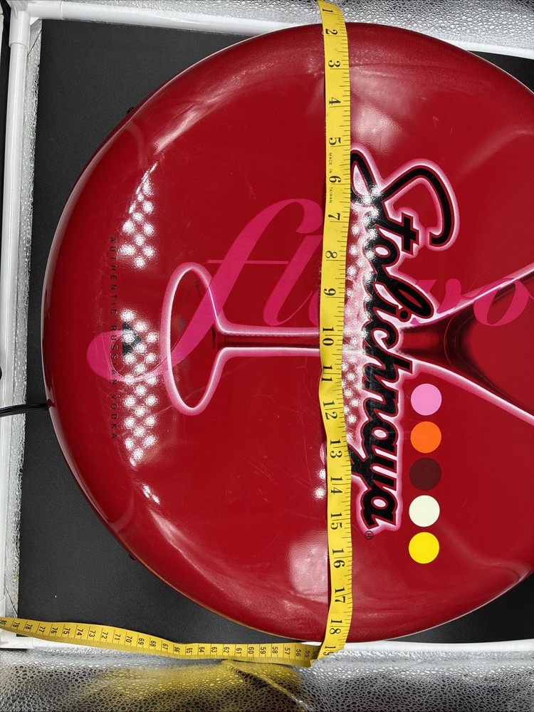 STOLICHNAYA VODKA LIGHT UP SIGN