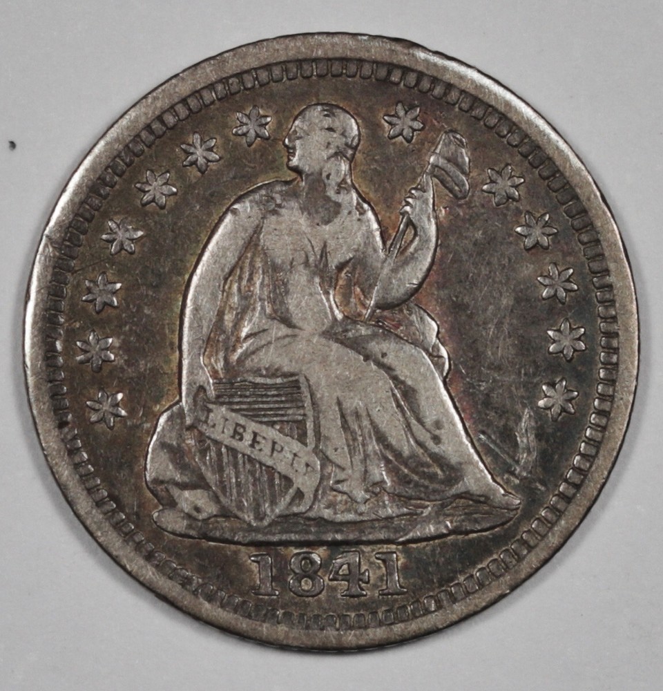 1841 Seated Liberty Half Dime.  VF.  200909