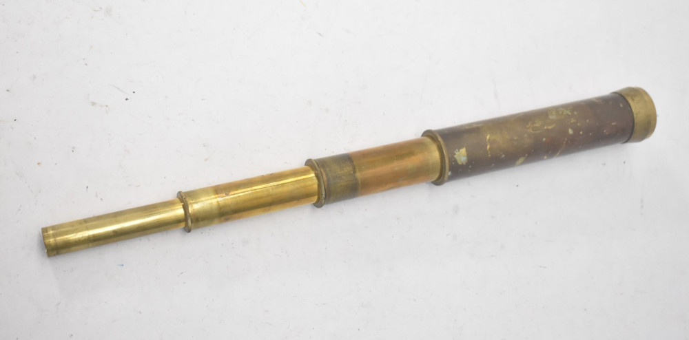 Adjustable Telescope Vintage Style Tool MISSING EYE PIECE Scratches/Scuffs