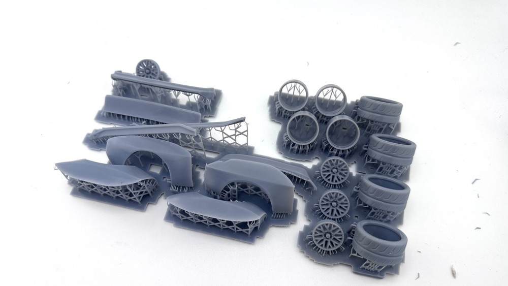 Widebody kit for 1970 Challenger 3d printed