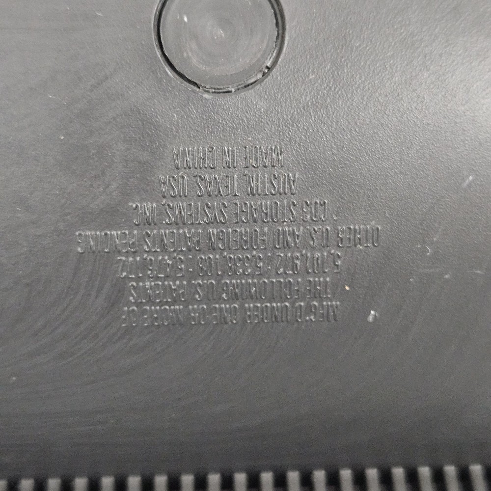 Vintage Mead 20 Disc CD Holder Organiser Slide Selector Storage System