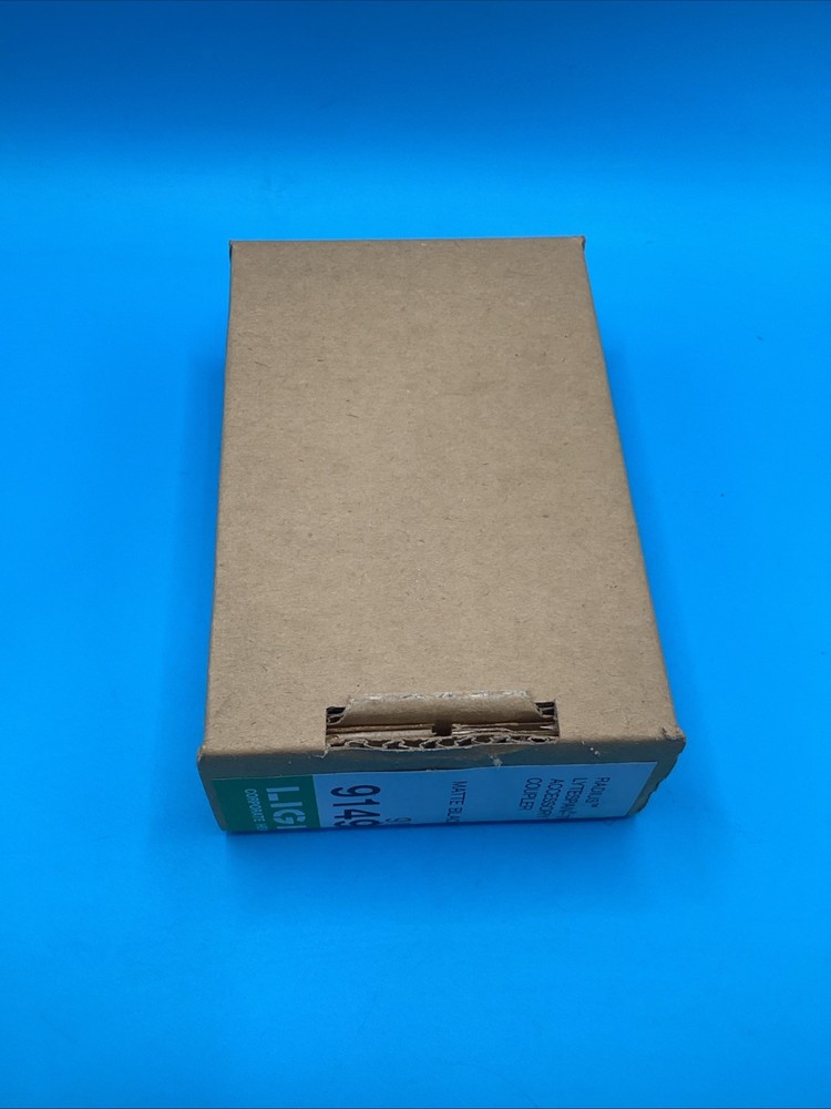 Radius 9149BK Accessory Coupler Matte Black Finish New In Box