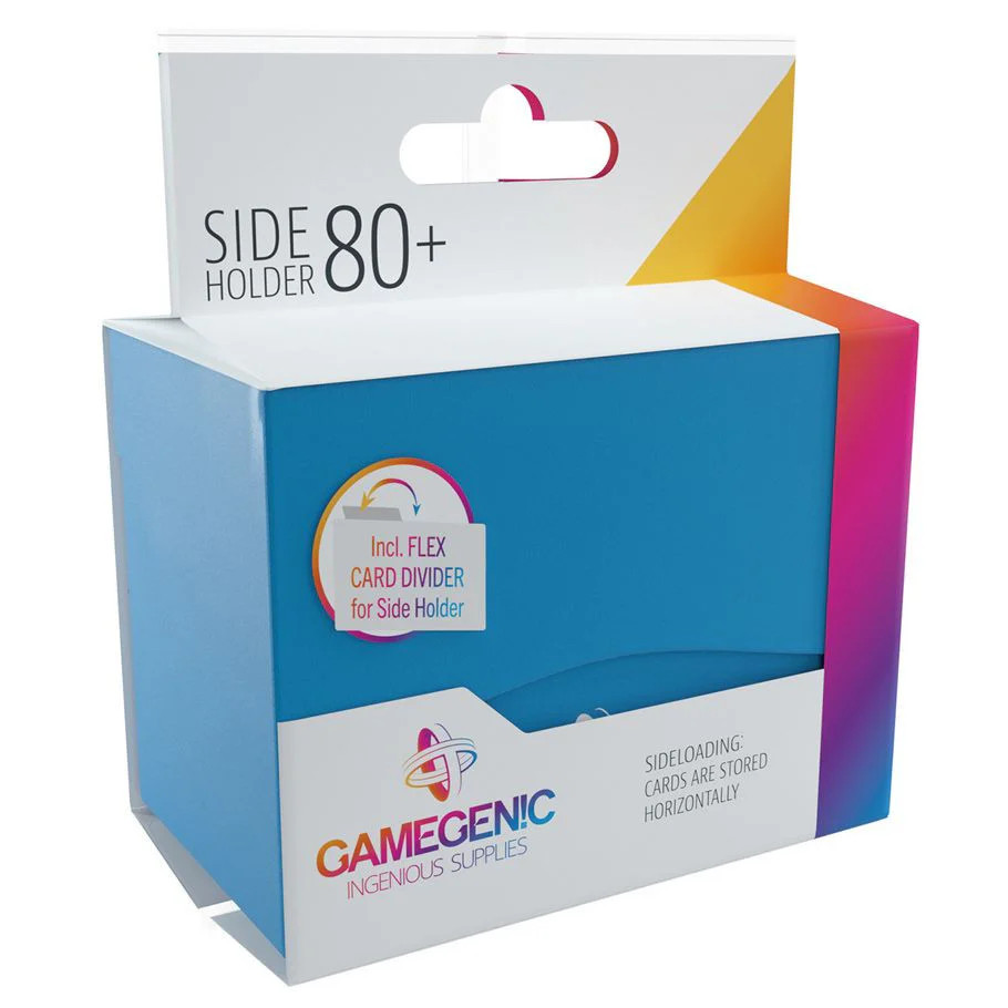 Deck Box - GameGenic Side Holder 80+ - Blue