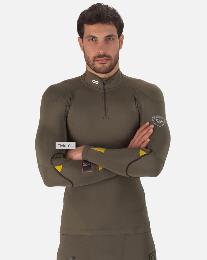 ROSSIGNOL infini ski racing compression top training baselayer ventilated mens S