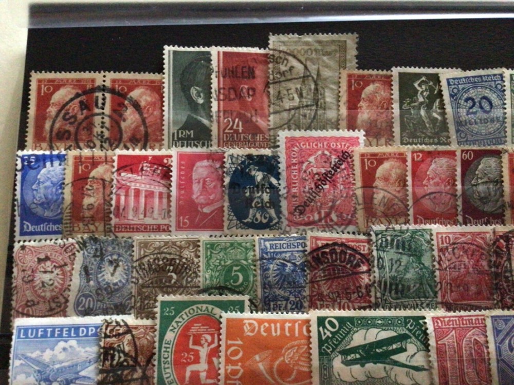 Germany mixed mounted mint and used stamps A11507