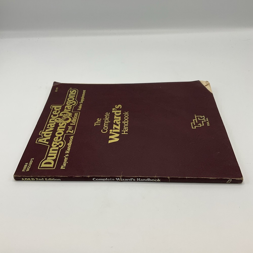 Advanced Dungeons & Dragons The Complete Wizard's Handbook 2115 AD&D TSR