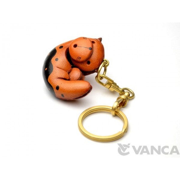Sea-otter Leather Keychain(L)