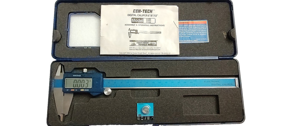 Cen-Tech 8" Digital Caliper Extra Large Digits Item 93941