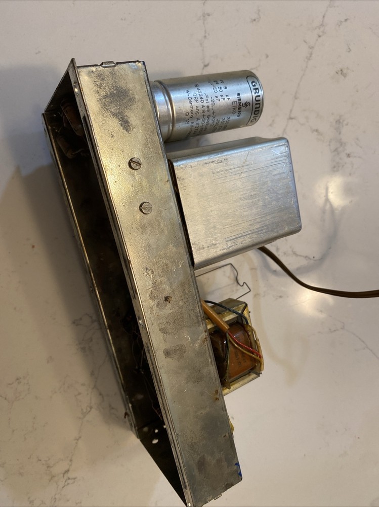 LOWREY ORGAN MONOBLOCK TUBE AMP AMPLIFIER CHASSIS