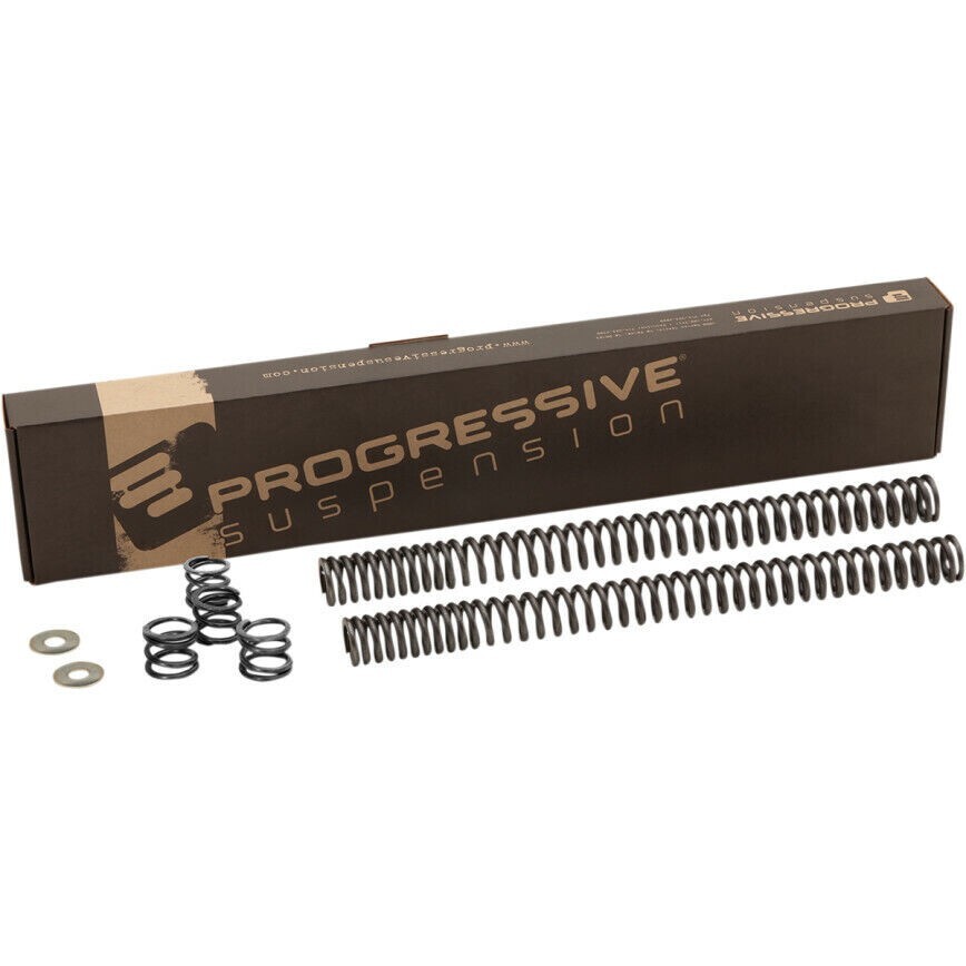 Progressive Replacement Front Fork Springs Kit Harley 41mm FLH FL/FX FXD