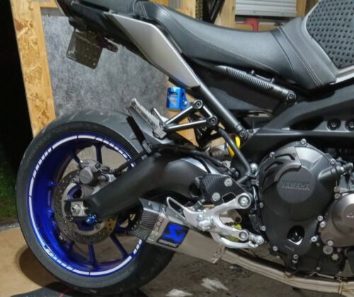 2 Pcs Motorcycle AKRAPOVIC Decal Sticker
