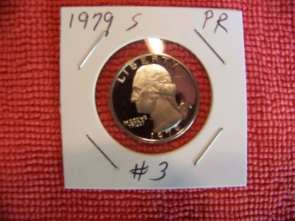 1979-S Washington Clad Proof 25c ~ Nice! ~