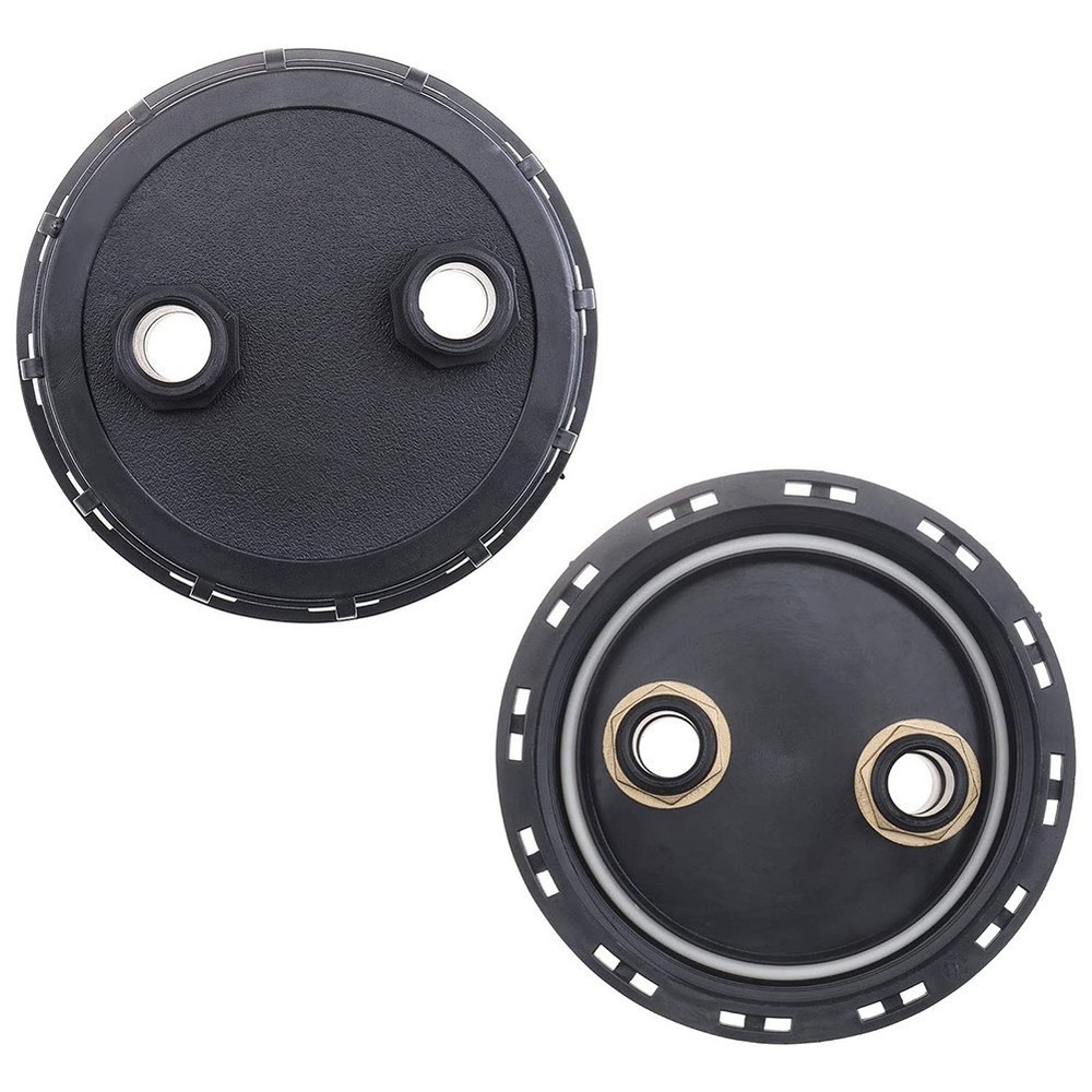 Leak proof IBC Vented Lid with White Rubber Sealing Ring and Venting Function