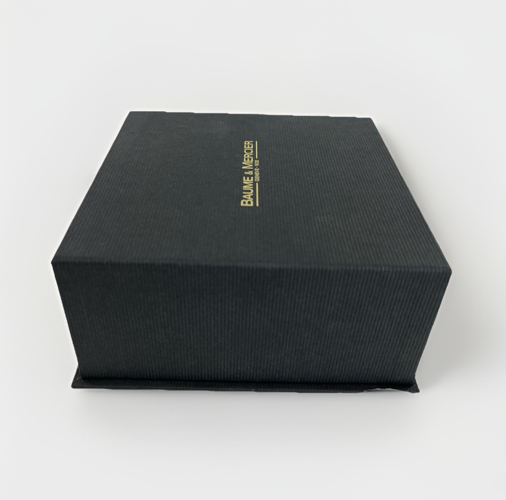 Baume & Mercier Men's Watch Gift Box Empty Presentation Storage Display