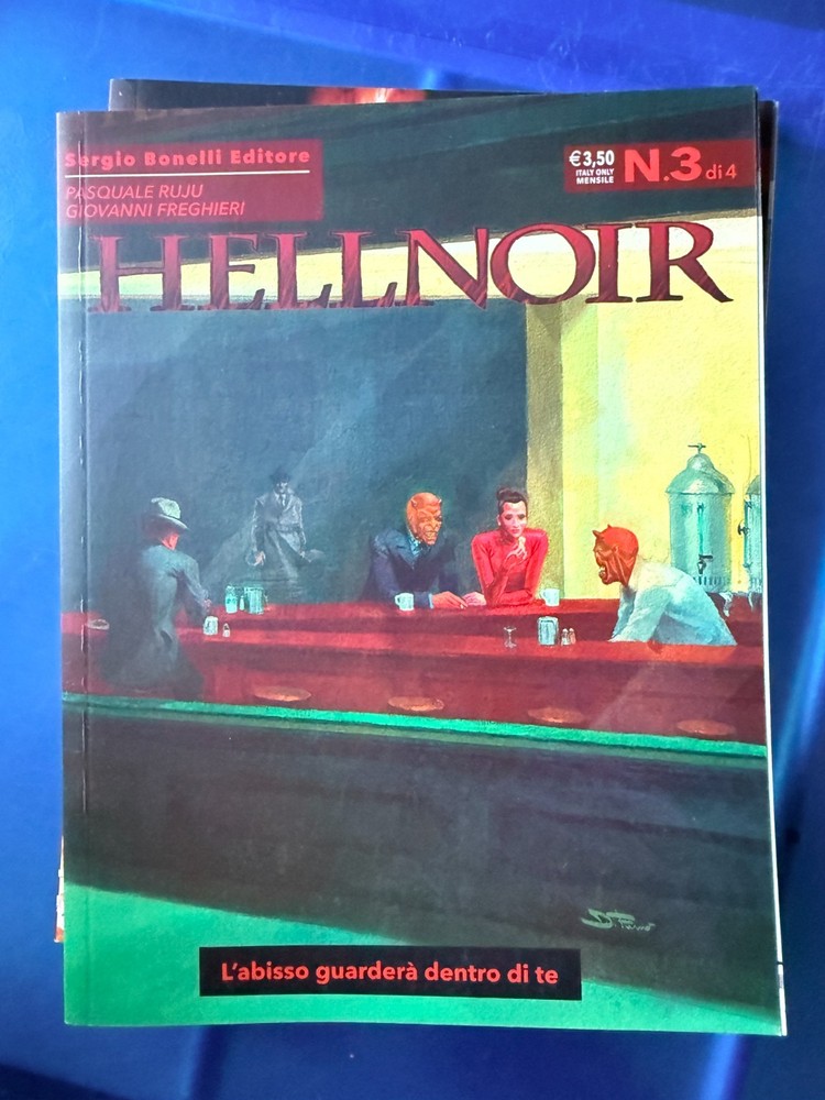 HELLNOIR series 1/4 complete Ruju-Frghieri - Sergio Bonelli*