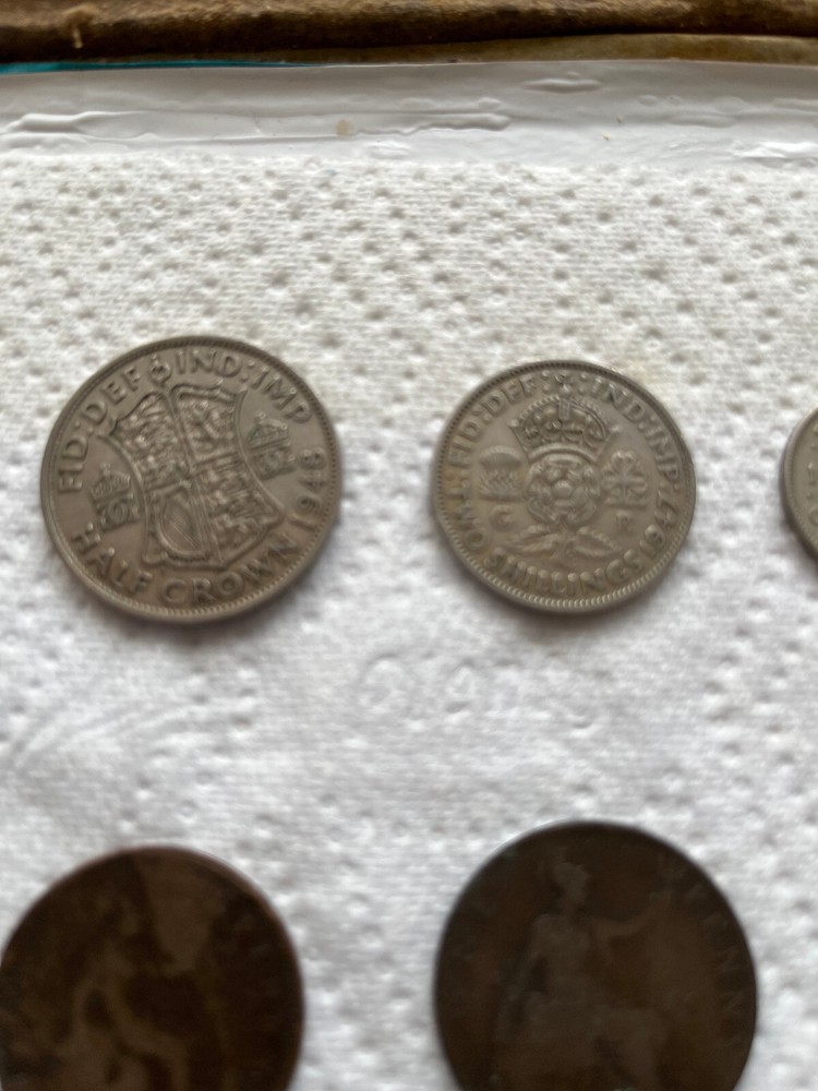 COINS HALF- CROWN TO FARTHING ( 13 Coins )