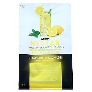 Syntrax Nectar Whey Protein Isolate Roadside Lemonade 2 lbs