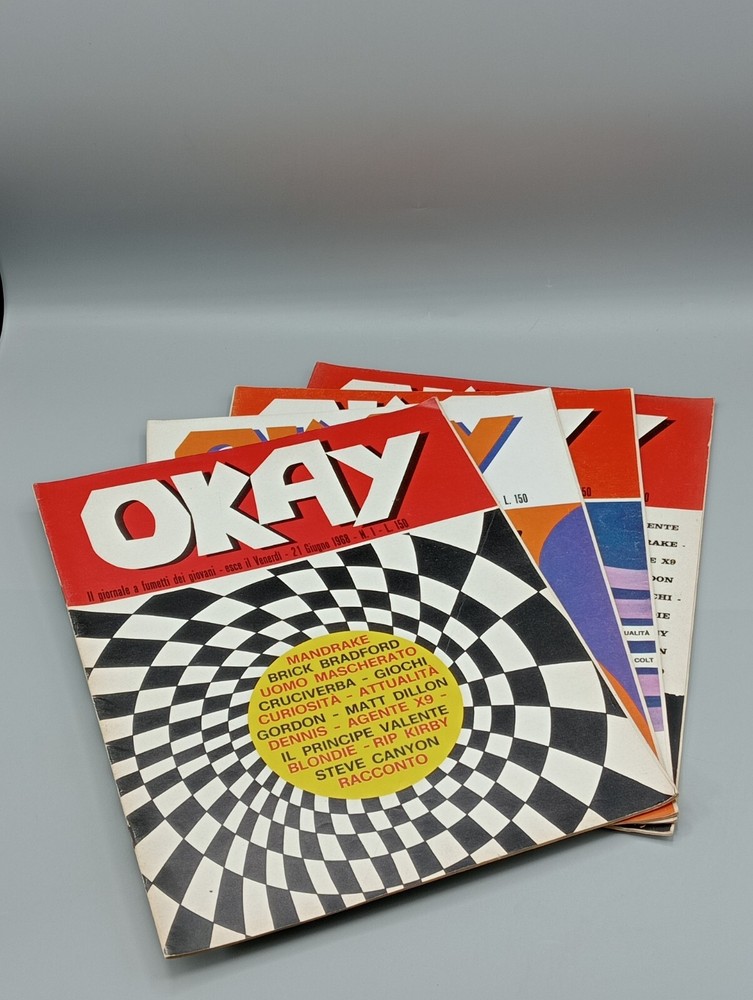 complete series magazines OKAY 1/4 ed.Corno