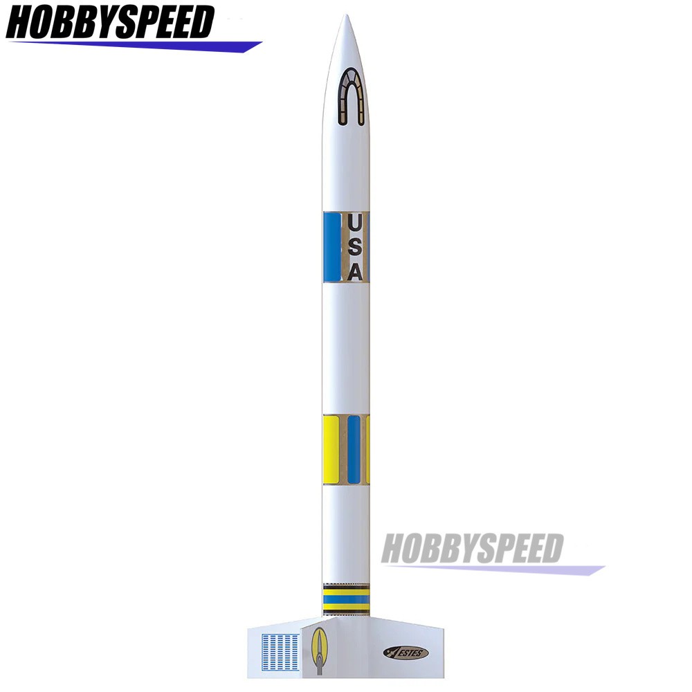 ESTES GENERIC E2X MODEL ROCKET KIT SKILL BEGINNER space rocketry EST2008 NEW