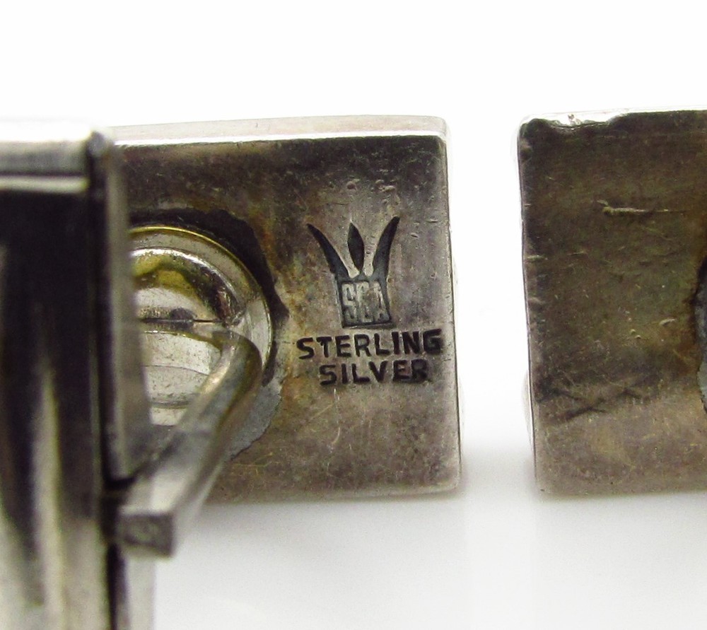 Sterling Silver Cufflinks with SEO Acronym