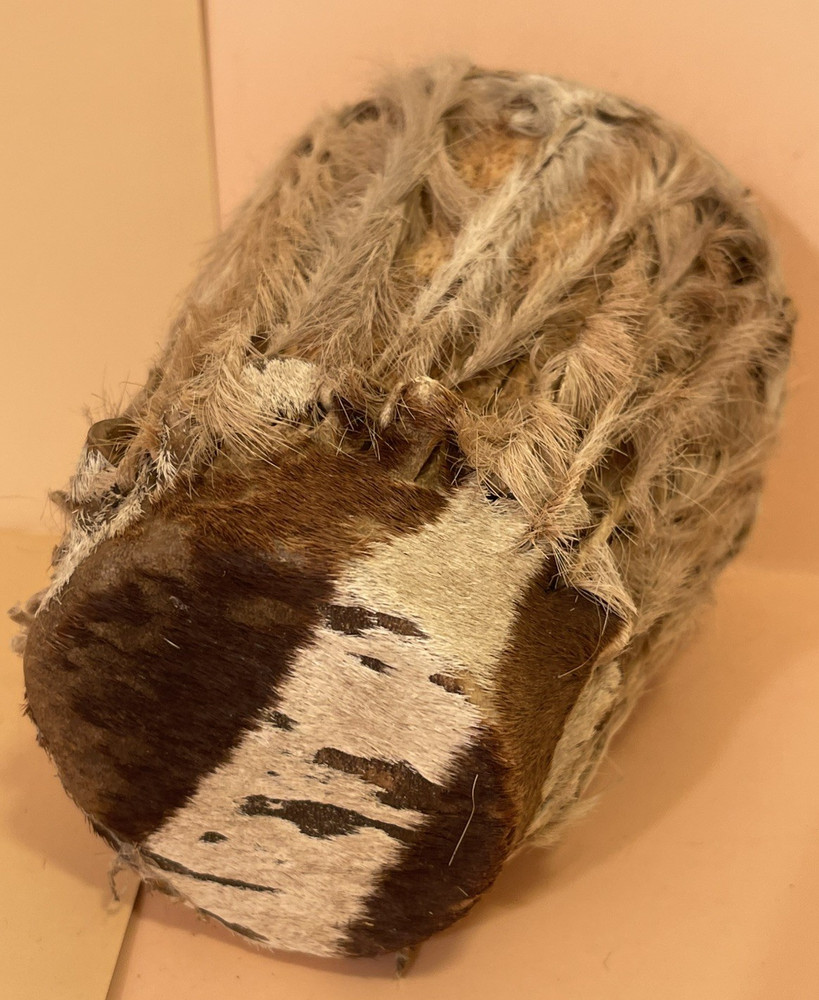 A small vintage hand drum