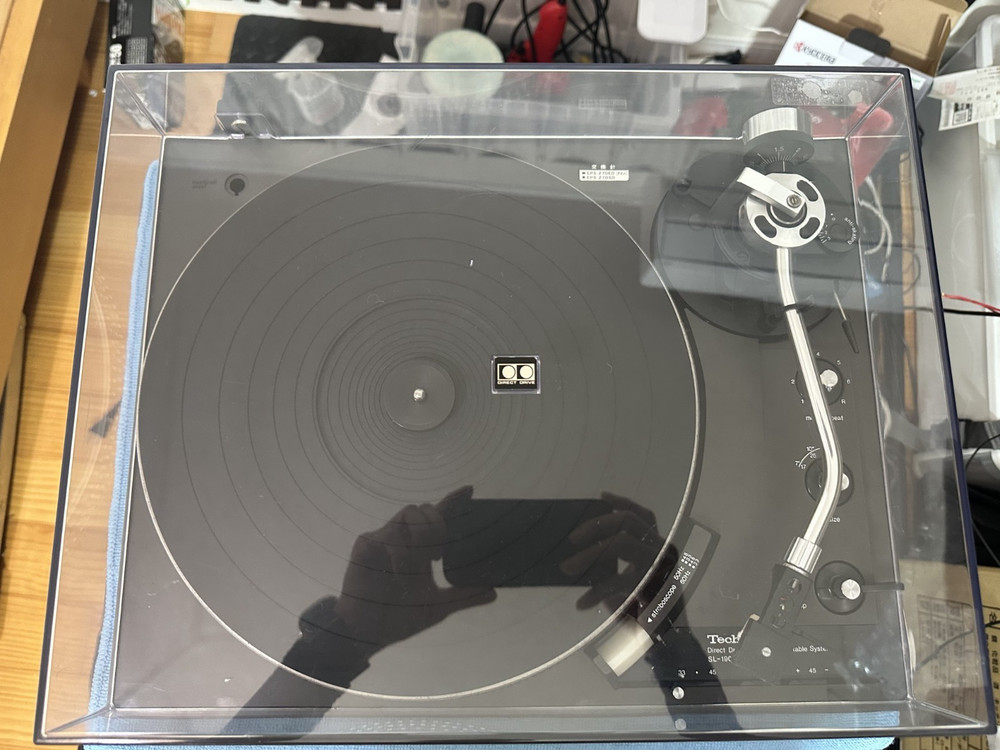 Technics SL-1900 Direct Drive Automatic Turntable working Tested From Japan