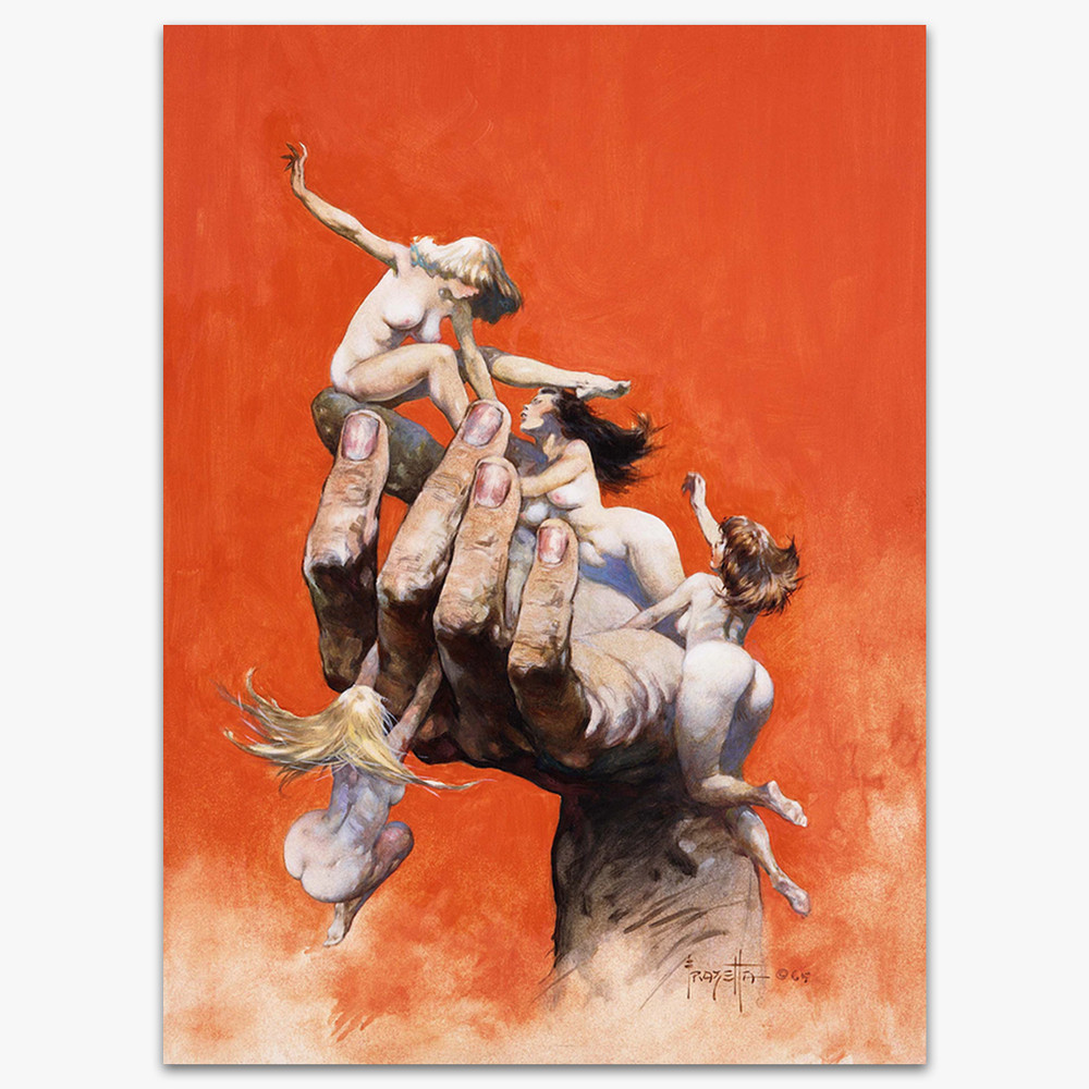 Vintage Print 89- Reassembled Man