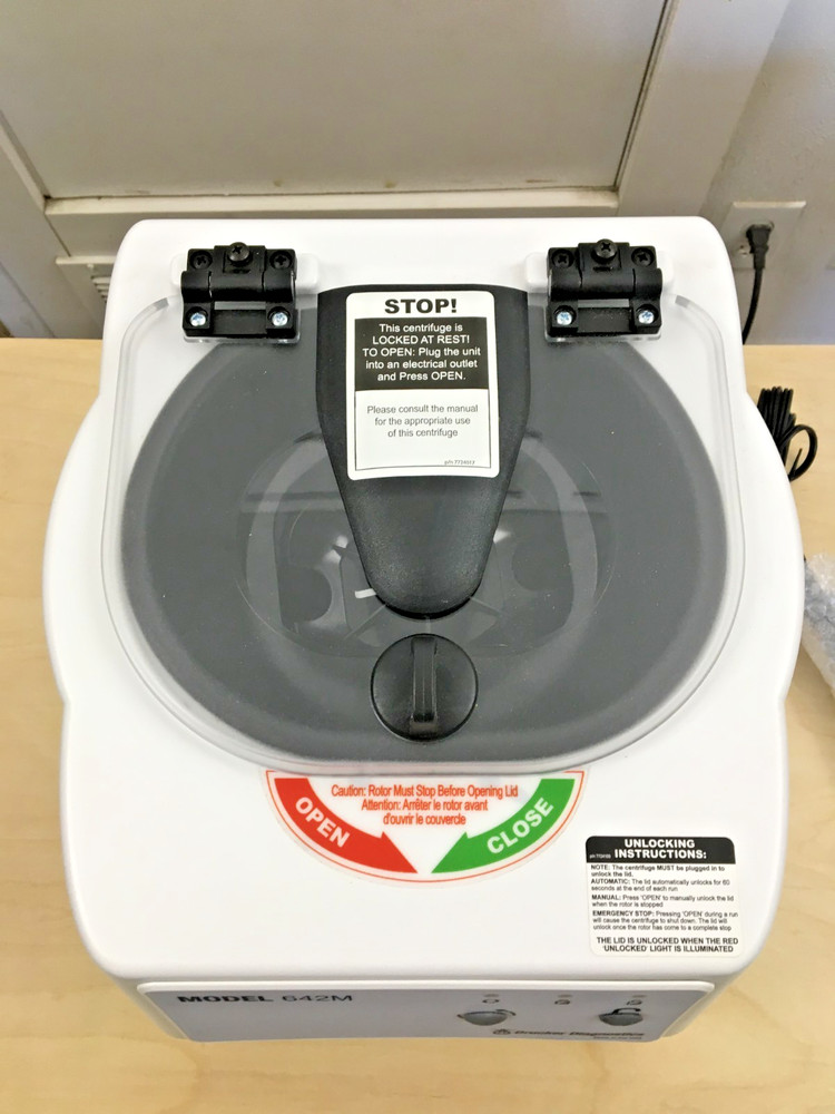 Drucker Diagnostics 642M 12V DC Mobile Laboratory Centrifuge - NEW
