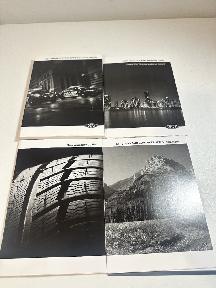2014 Ford Police Interceptor Owner's Manual Set