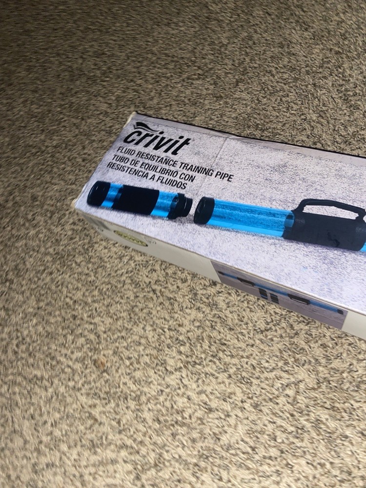 Crivit Fluid Resistance Training Pipe Workout New years Resolution