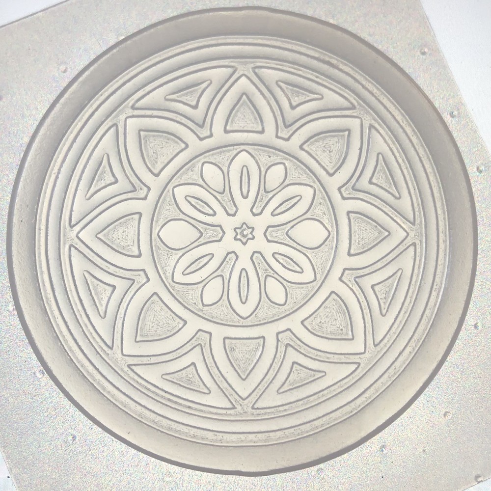 Floral Pattern / Mandala Mold for Chocolate, Soap or Resin