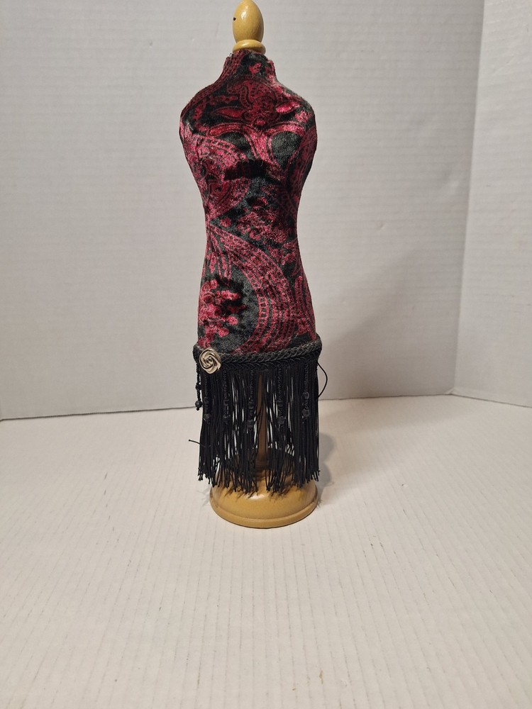 Fringe Flapper Gatsby Pin Cushion, 13 In Tall
