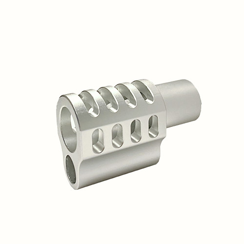 Aluminum 1911 .45 ACP Muzzle Brake Compensator Anodized Silver Color